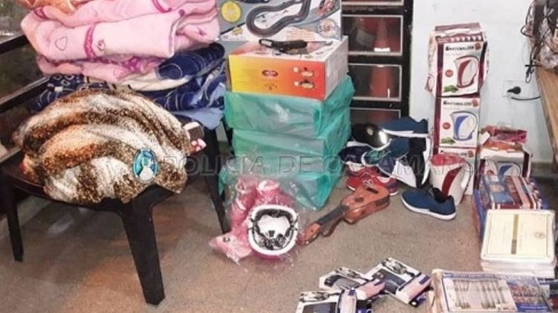 Secuestran mercadería valuada en $75.000