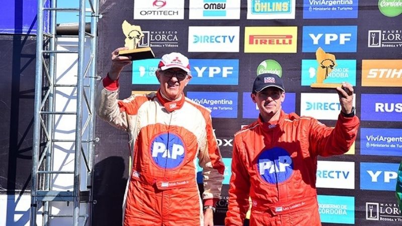 Prevedello 4to.y líder Sénior; Augusto 4to. en la clase mayor