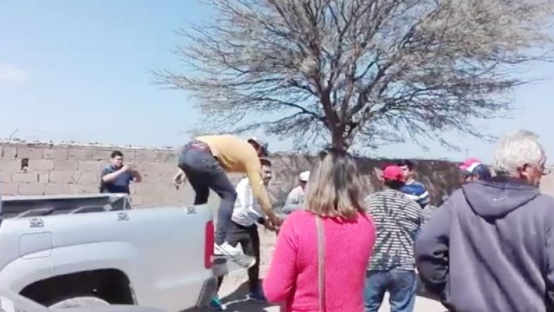 Entregan 600 metros de caños para el agua potable en Recreo