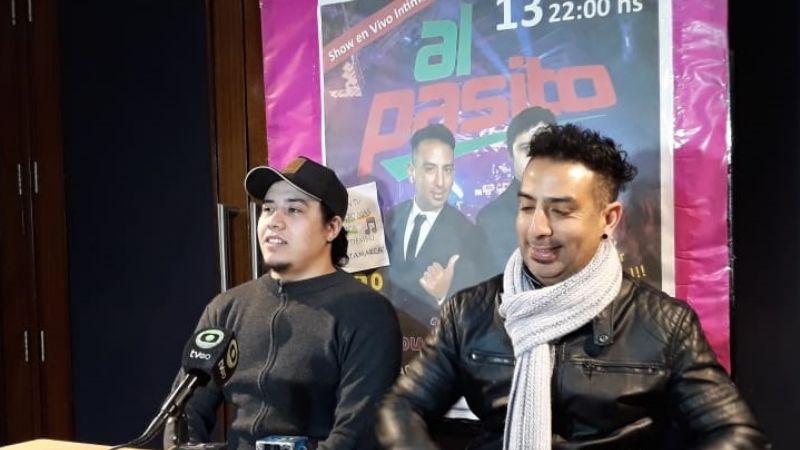 El grupo cuartetero "Al pasito" presentó su show "Íntimo"