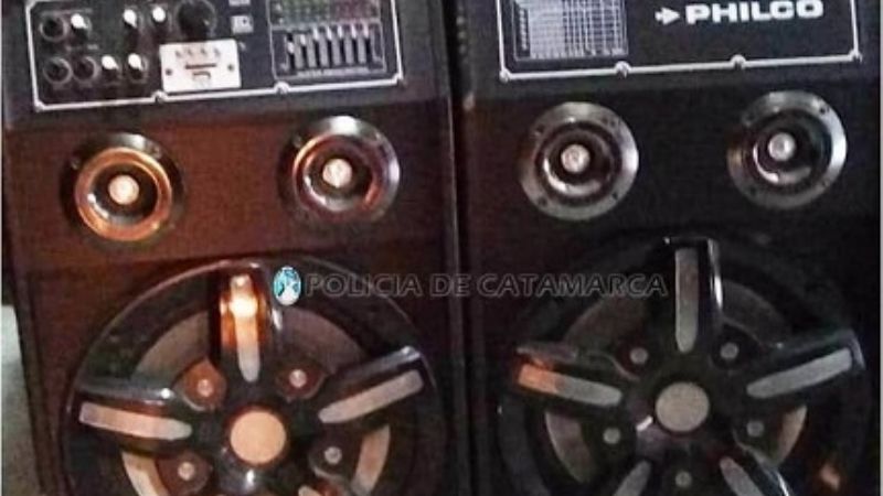 Ofrecían en Facebook un equipo de música robado en abril