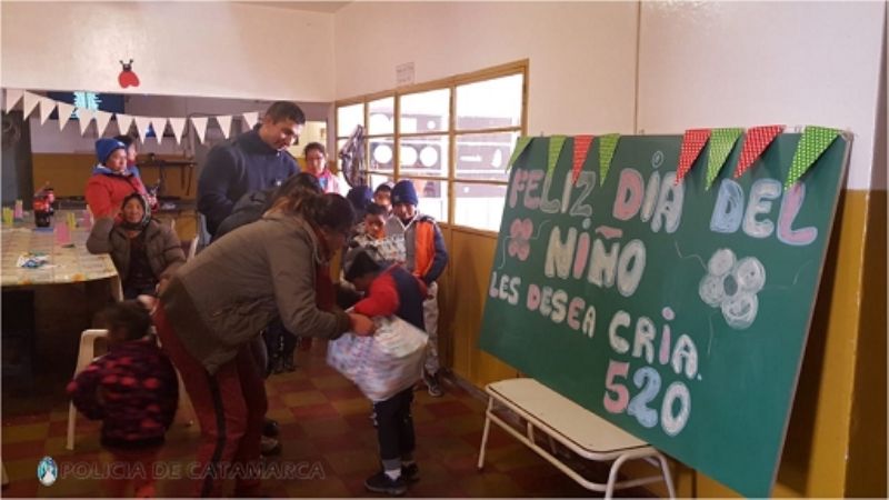 Festejos por el Día del niño en Antofagasta de la Sierra