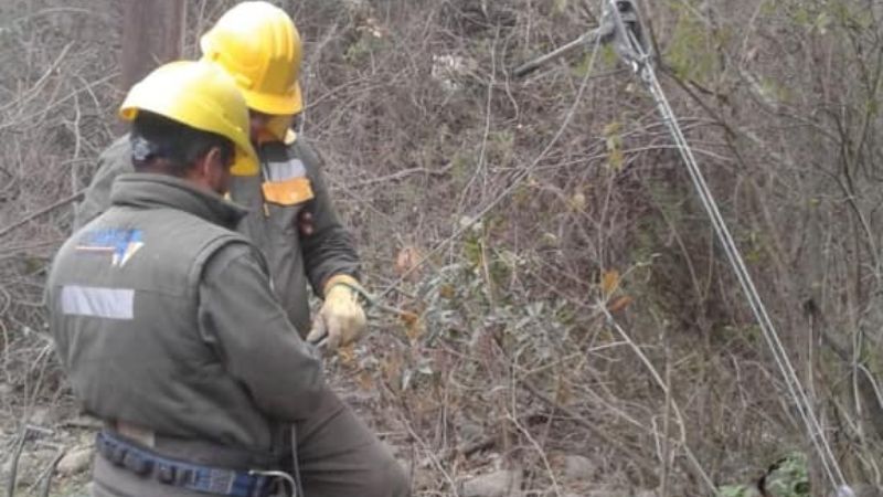 Nuevo trazado de línea en Pomán
