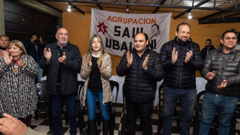 Gustavo Saadi y Maxi Brumec con la Ubaldini