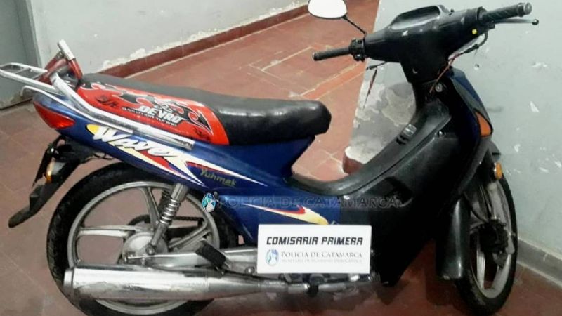 Recuperan una moto robada de la playa de estacionamiento del ISAC