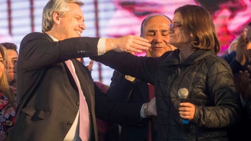 Corpacci junto a Fernández, en Tucumán