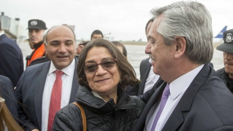 Corpacci junto a Fernández, en Tucumán