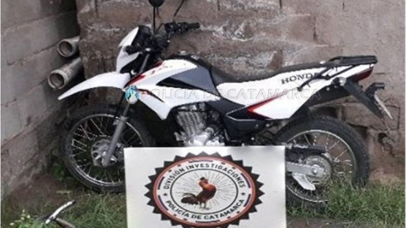 En el B° La Esperanza recuperan una moto robada