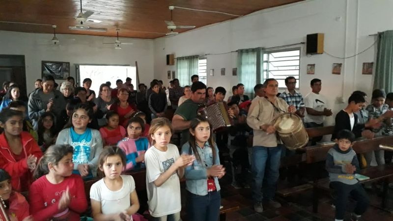 La Virgen del Valle, en pleno monte santiagueño