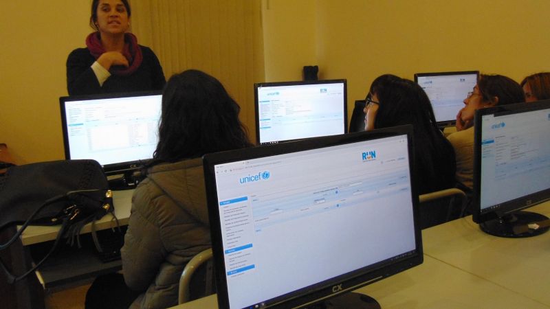 Capacitan en el uso del Registro Único de Niñez