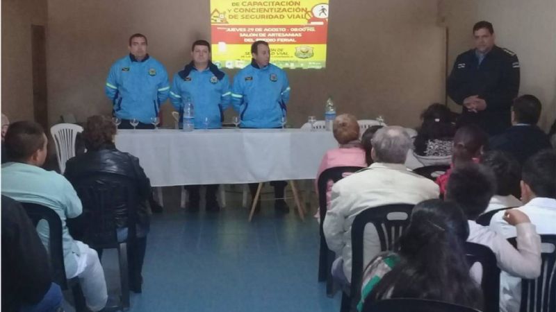 Capacitación y concientización sobre seguridad vial en Ancasti