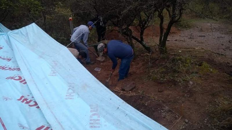 Hallazgo y rescate de restos fósiles en Anjuli, La Paz