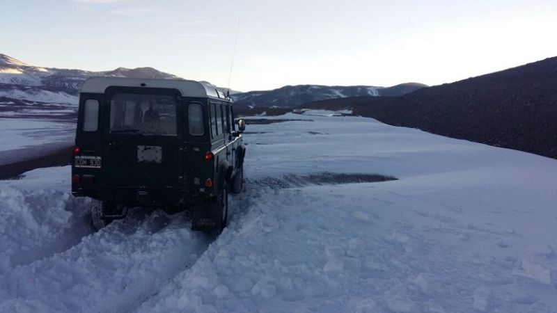 Paso de San Francisco sólo habilitado para vehículos 4x4