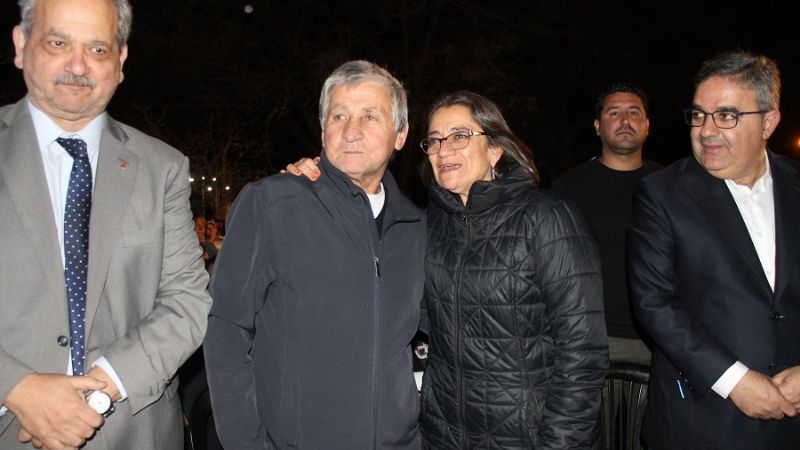 Lucía inauguró la cancha, la iluminación y otras obras en Vélez