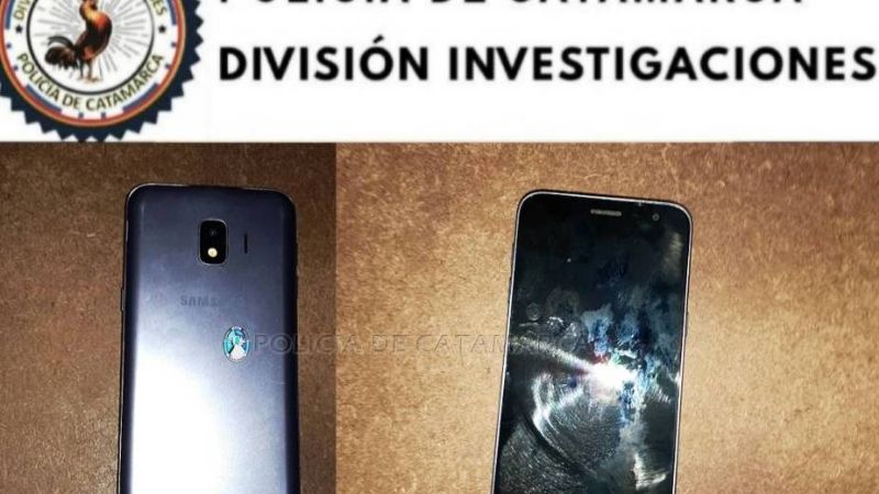 Recuperan un celular robado en Valle Viejo