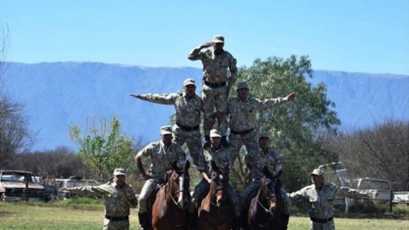 La División Montada de la Policía celebró aniversario