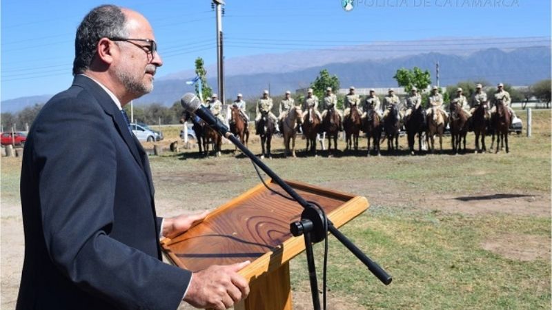 La División Montada de la Policía celebró aniversario
