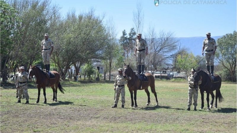 La División Montada de la Policía celebró aniversario