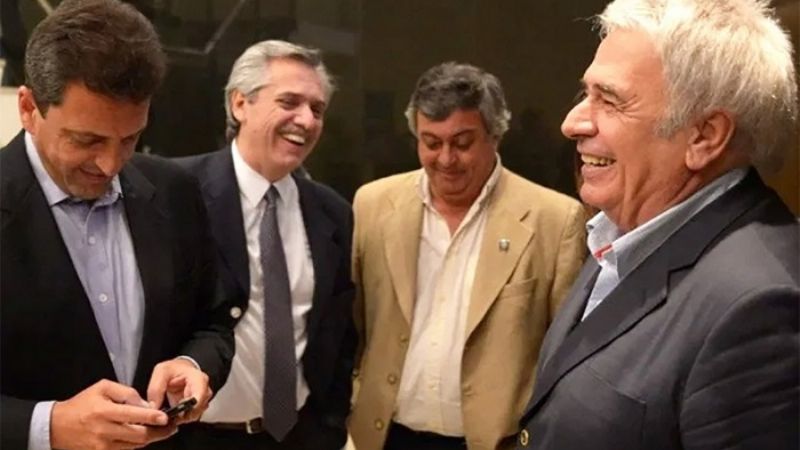 Alberto Fernández y Schiaretti coinciden en la misa por De la Sota