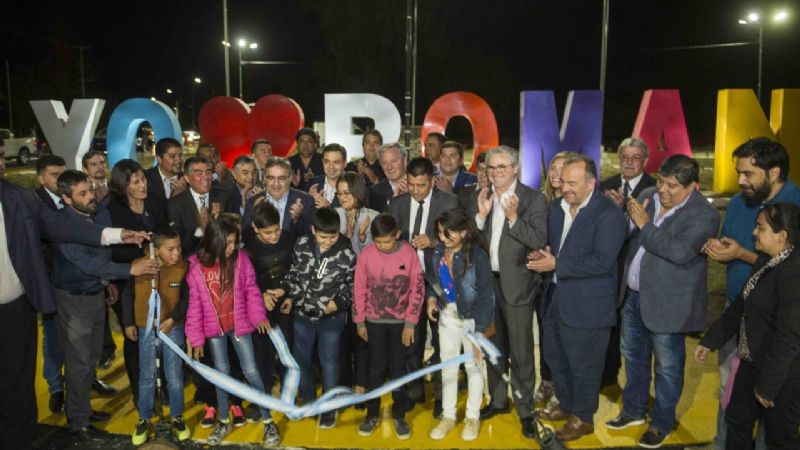 Lucía festejo el aniversario de Pomán