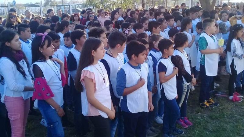 Celebración de la Santa Cruz en el norte capitalino