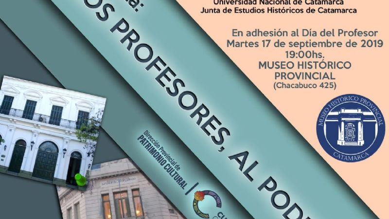 Charla en adhesión al Día del Profesor en el Museo Histórico