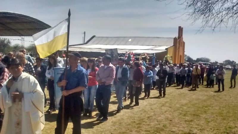 Culminó la fiesta de la Virgen de los Dolores en Chañar Laguna