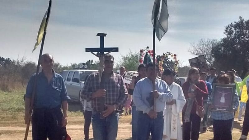 Culminó la fiesta de la Virgen de los Dolores en Chañar Laguna