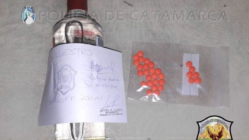 Secuestran bebidas alcohólicas y ansiolíticos en Capital y Ambato