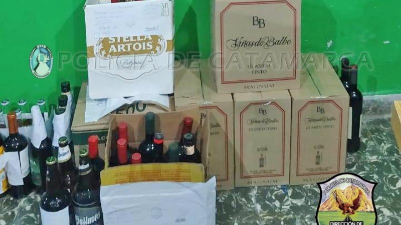 Secuestran bebidas alcohólicas y ansiolíticos en Capital y Ambato