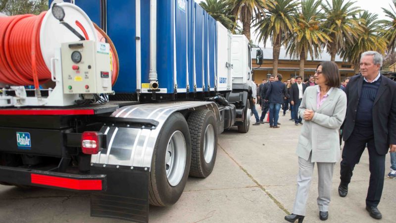 Lucía inauguró las nuevas oficinas del SAME
