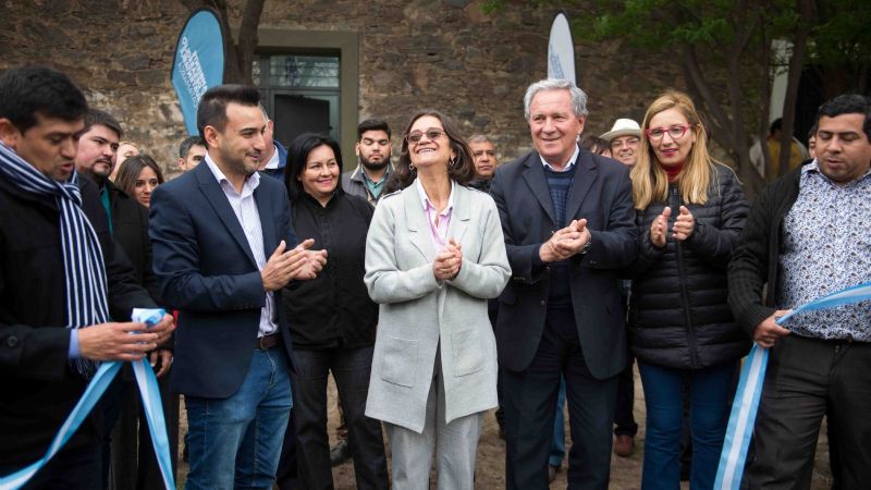Lucía inauguró las nuevas oficinas del SAME