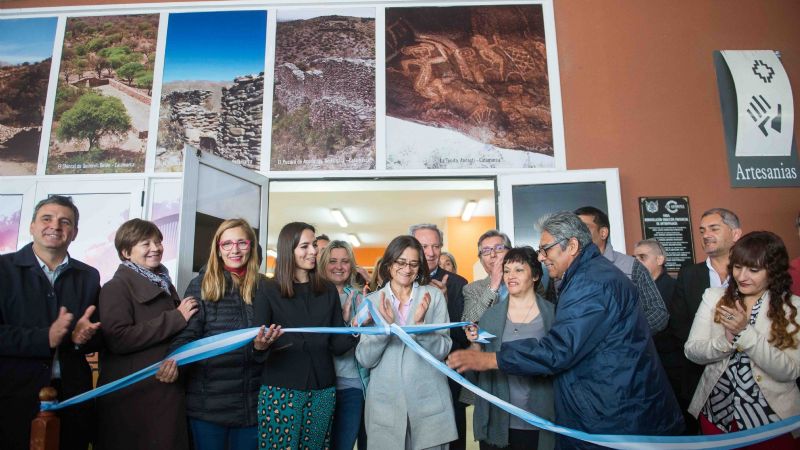 Lucía inauguró las nuevas oficinas del SAME