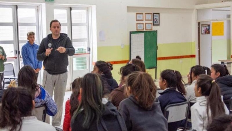 Noche de los lápices: Mera compartió reflexiones con alumnos