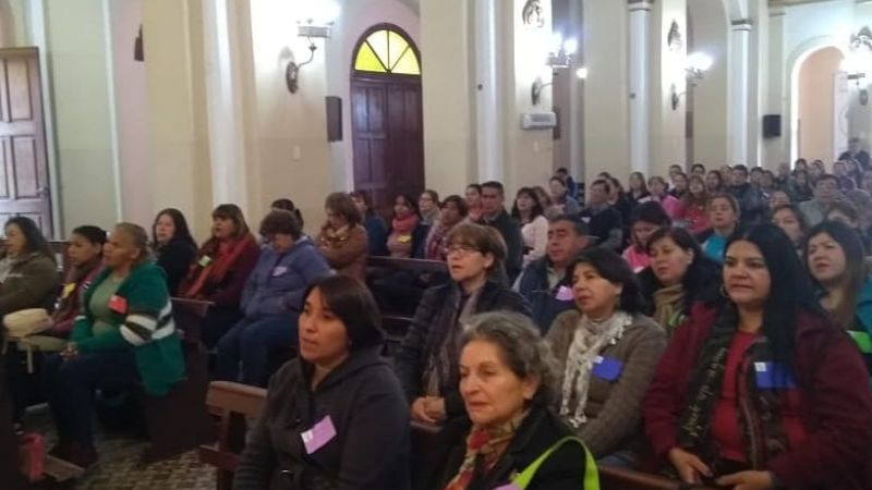 Presentaron el Congreso Mariano Nacional a las parroquias del Decanato Centro