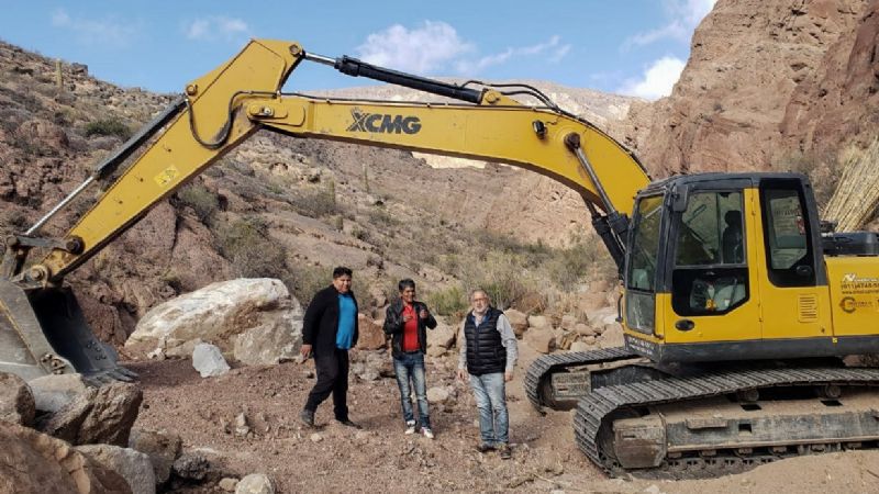 Se puso en marcha la obra de acceso a El Tolar