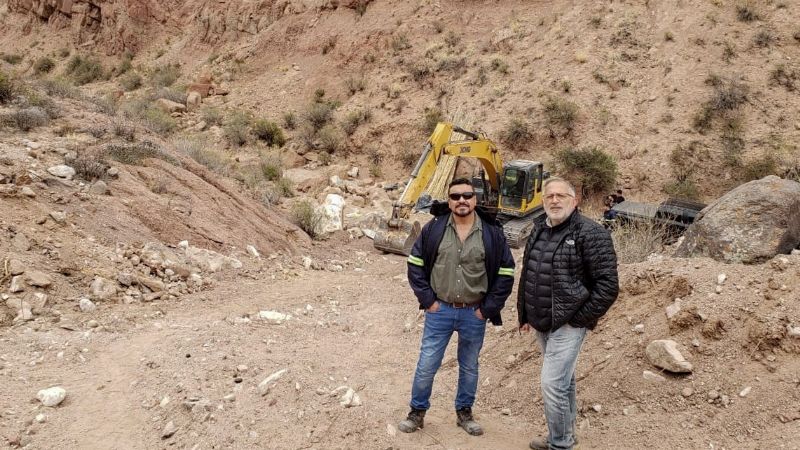 Se puso en marcha la obra de acceso a El Tolar