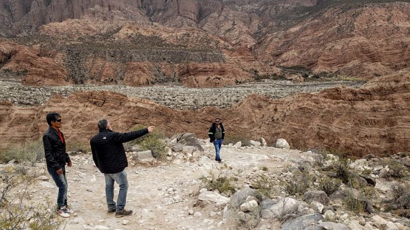Se puso en marcha la obra de acceso a El Tolar