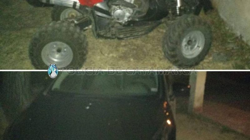 Secuestran cuatro vehículos y bebidas alcohólicas en El Rodeo