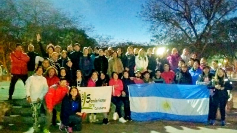Senderismo Libre: ayuda solidaria para Potrero de los Córdoba