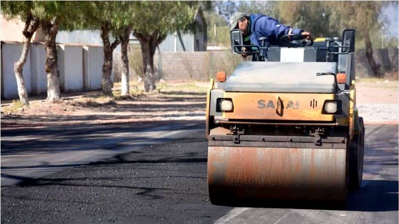 Finalizó la pavimentación en un barrio de Tinogasta