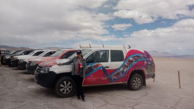 El Cine Móvil cruzó la frontera y llegó a Bolivia