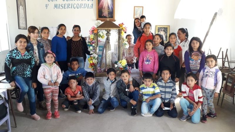 La Virgen del Valle cerró su peregrinaje por la Diócesis de Añatuya