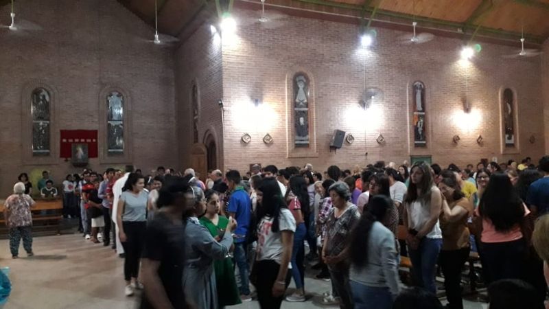 La Virgen del Valle cerró su peregrinaje por la Diócesis de Añatuya