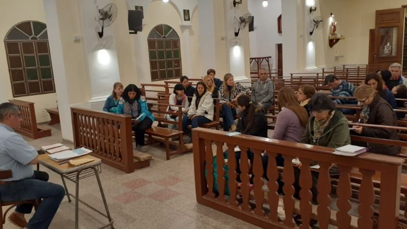 Reunión del Área de Celebraciones del Congreso Mariano Nacional