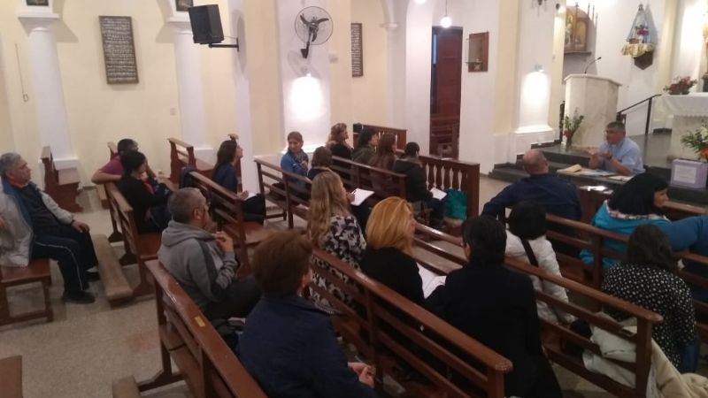 Reunión del Área de Celebraciones del Congreso Mariano Nacional