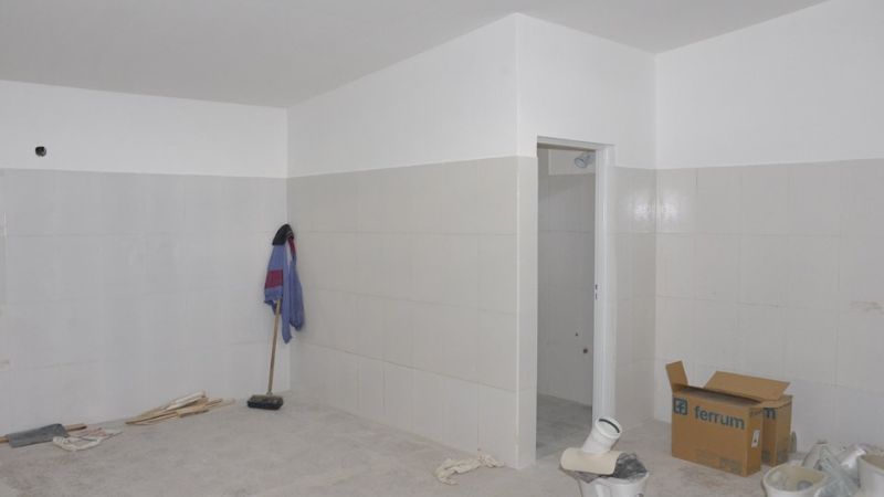 Avanza la obra en la guardia y quirófano del hospital de Santa María