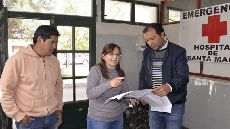 Avanza la obra en la guardia y quirófano del hospital de Santa María
