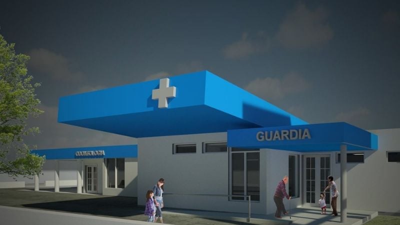 Avanza la obra en la guardia y quirófano del hospital de Santa María