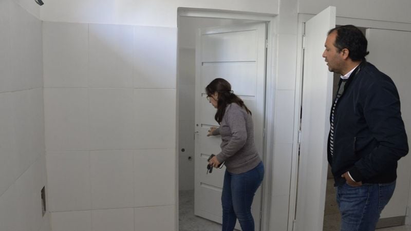 Avanza la obra en la guardia y quirófano del hospital de Santa María